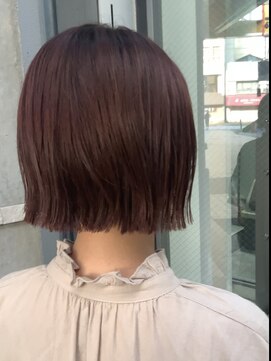 マリオ(mario) 短くても巻けるツーセクションミニボブ