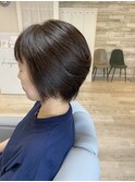 前下がりショートボブ