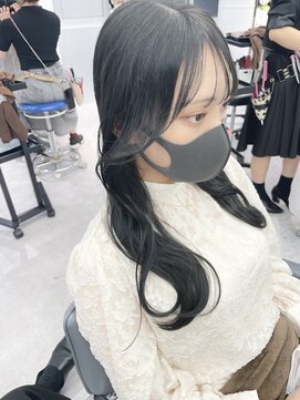 ユーフォリア 渋谷グランデ(Euphoria SHIBUYA GRANDE) シースルーバング くびれヘア