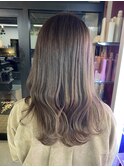 シークレットハイライト×グレージュカラー