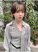 インナーカラー × ミルクティーアッシュ