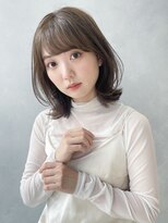 アルバム 池袋(ALBUM)&nbsp;くびれミディアム_ショコラアッシュヘルシースタイル_49364