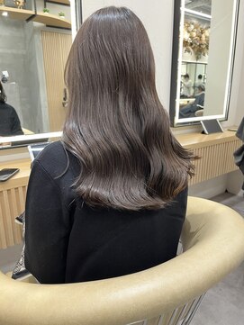 ロンドプロフィール 浦和(Lond profil) 韓国艶巻きレイヤーカットグレージュアッシュベージュ【浦和】