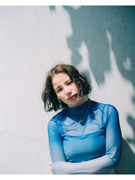 ルク(RUKU) 大人可愛いボブヘア４０代ボブ/マロンベージュ/姫カットレイヤー