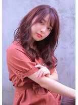 ヘアアンドビューティー ストーリア(hair&beauty STORIA)&nbsp;【STORIA品川店】ロング ワインレッド