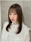 ウルフレイヤー/姫カット/前髪カット/顔まわりレイヤー