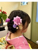 アベニューケー avenue K ヘアーメイク hair make&nbsp;ツインテールアレンジ