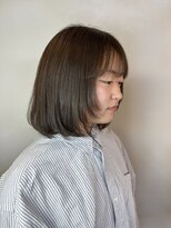 ヘアデザイン アンジェロカフェ(Hair Design Angelo cafe) 顔周りレイヤーボブ♪