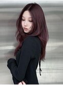 ワンホンヘア/韓国ヘア/ウルフ/前髪[レイヤーカット/渋谷