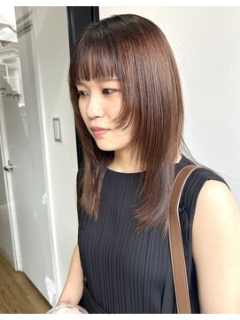 ディレクト(Direct) 《Direct》顔まわりカット×ストレート
