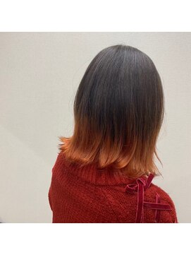 カフカ 亀有(KAfKA) オレンジ裾カラー