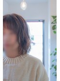 ウェーブヘア