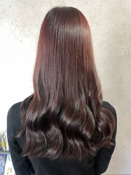 ビスクヘアデザイン(bisq hair design) 髪質改善カラー　艶カラー　ブラウンカラー　ミディアム