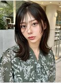 似合わせ小顔レイヤーミディ_渋谷/髪質改善