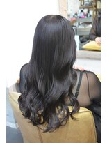 ポタム 東中野(potamu)&nbsp;つやつやロングヘアのダークパープルカラー