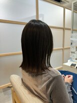 サロン LH(salon LH) くびれミディ/外はねミディ/ダークブラウン