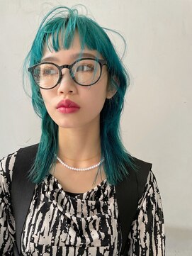 ソイ コンク 下北沢(soi conc) 【恐竜color】恐竜カラー_ ハイトーンミディアム_ケアブリーチ