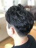 メンズカット＋マイルドシェービング