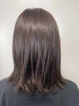 ボヌールヘアー(BONHEUR hair) 【切りっぱなし】大人可愛い　朝ラク　外ハネBob