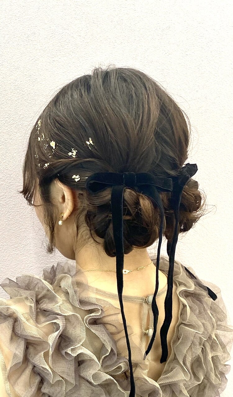 ゆるふわツインお団子：L244521861｜プルクラギンザ(PulchraGINZA)の