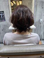 パダ(PADA)&nbsp;ボブウルフパーマスタイル