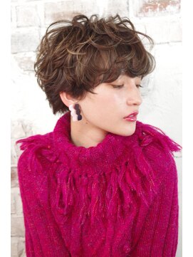 レト 新小岩(reto) マッシュ風ランダムパーマ【30代40代50代60代】