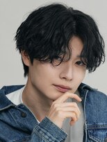 フィフス 原宿(fifth)&nbsp;原宿シャドウパーマメンズカットラウンドマッシュ30代緩め20代