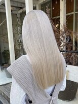 トリエ 川越(torie)&nbsp;ホワイトミルクティーカラー×ロングヘア