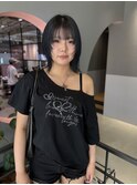 ブルーブラック ボブレイヤー