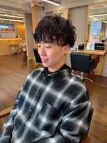 ヘアースペースブルーム プリュス 石橋店(HAIR SPACE BLOOM plus)&nbsp;石橋阪大前/シャドウパーマ/メンズカット/ニュアンスパーマ