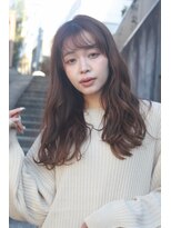 リノ 吉祥寺(Lino kichijoji)&nbsp;【Linokichijoji本間】ゆるウェーブヘアロングパーマスタイル