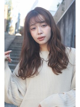 リノ 吉祥寺(Lino kichijoji) 【Linokichijoji本間】ゆるウェーブヘアロングパーマスタイル