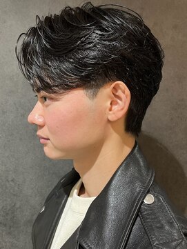 ニコ トウキョウ ヨコハマ(nico) センターパートニュアンスパーマ