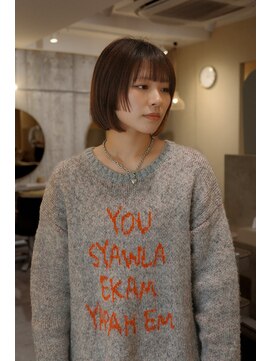 キールーム 伊丹西台店(Kir'oom) ［トップスタイリスト:香川］ボブ/フェイスレイヤー