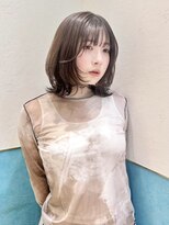 ロンド レグリーズ 立川(Lond leglise) ミニボブレイヤー/レイヤーカット/ウォームベージュ/顔周り/立川