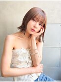 【LANY横浜】切りっぱなしボブ×マロンブラウン