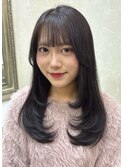 イルミナ/レイヤーカット/大人女性/艶髪/髪質改善/顔周りカット