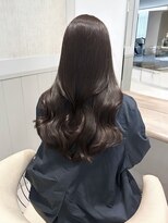 ジーナ 渋谷本店(Zina)&nbsp;ローレイヤーカット×ブラウンMIXグレージュ