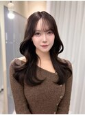 【LUNA】グレージュ/ブラウンカラー/韓国ヘアー/巻き髪