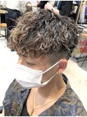 調布メンズパーマツイストスパイラルパーマ波巻きパーマツイスパ
