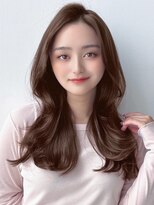 アグ ヘアー ダニエル 丸亀店(Agu hair daniel's) 《Agu hair》透明感たっぷり!抜け感ミディレイヤー×グレージュ