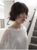 【レイヤーパーマ/渥美怜子】ボブ/ニュアンスパーマ