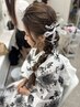 【7月限定】着付け&ヘアセット ¥7700→¥7000
