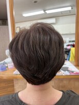 ヘアーズ サエミ ショートカット&ヘアカラーで梅雨&湿気対策♪