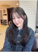 ダークパープル/ナチュラルショート/夏のヘアアレンジ/三鷹