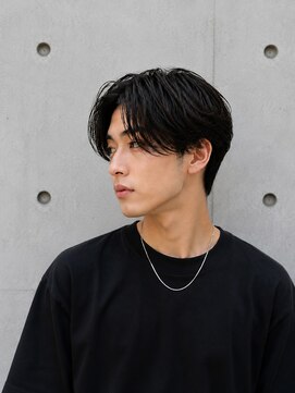 ネオリーブ モカ 川崎チネチッタ店(Neolive mocca) 韓国風センターパート×ダウンパーマ