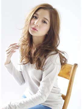 ロジェ(loje) *LOJE* うざバングで最旬こなれロング。