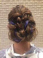【ねじりリボンアレンジ】