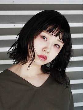 カゼ ダイカンヤマ Kaze DAIKANYAMA 【代官山KAZE★】ストラングシースルーバング＿外ハネボブ