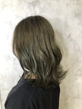 透明感のある外国人風カラーはFRAMESにお任せください！